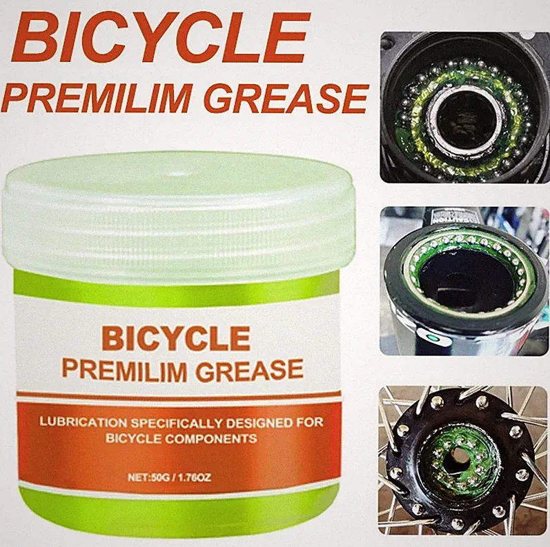 1pc 50g Bicycle Bearing Grease Lubricating Oil Hub Maintenance Lubricant - NEW