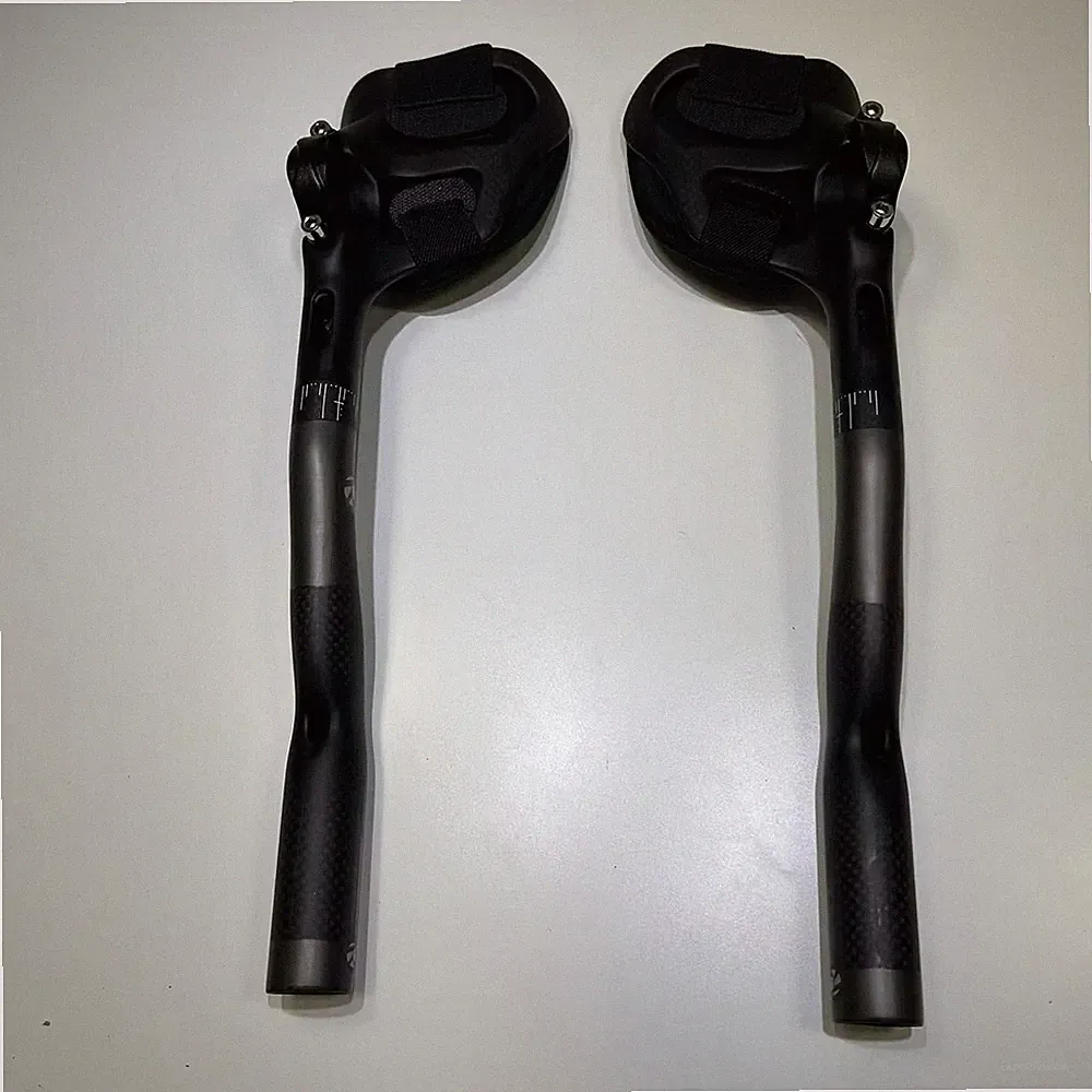 31.8 Triathlon Bar Bicycle Extender Carbon Aero TT Arm-rest Handlebars Road Bike