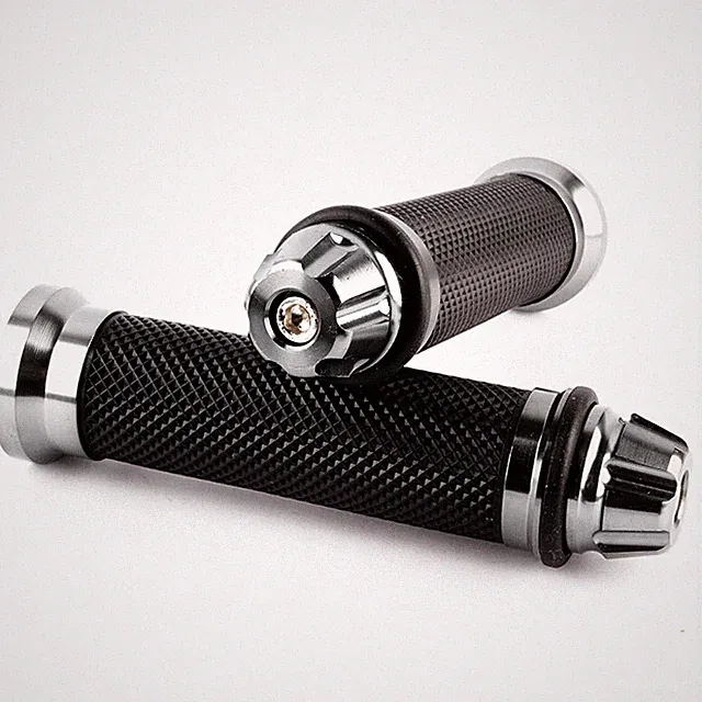 7/8" 22mm Handlebar Grips Hand Grips Gel Rubber Anti Slip For Electric Bicycle