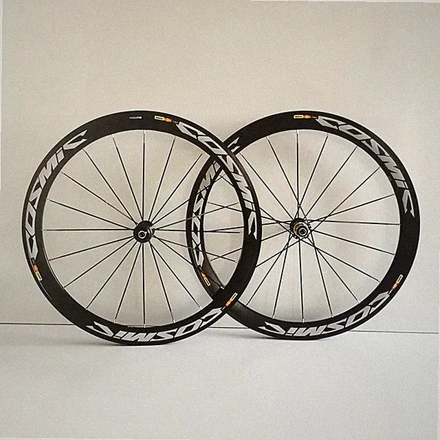700C Cosmic Elite Road Bicycle Wheelset V Brake Clincher 50mm Depth Alloy Wheel
