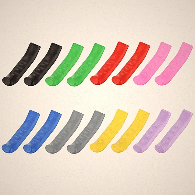 8 Pair Bicycle Brake Lever Covers Brake Grips Silicone 8 Colors