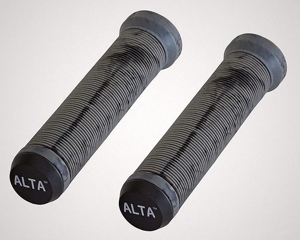 ALTA XTENDO Soft Flangeless Bicycle Grips BMX MTB Hybrid Bike Softie No Flange