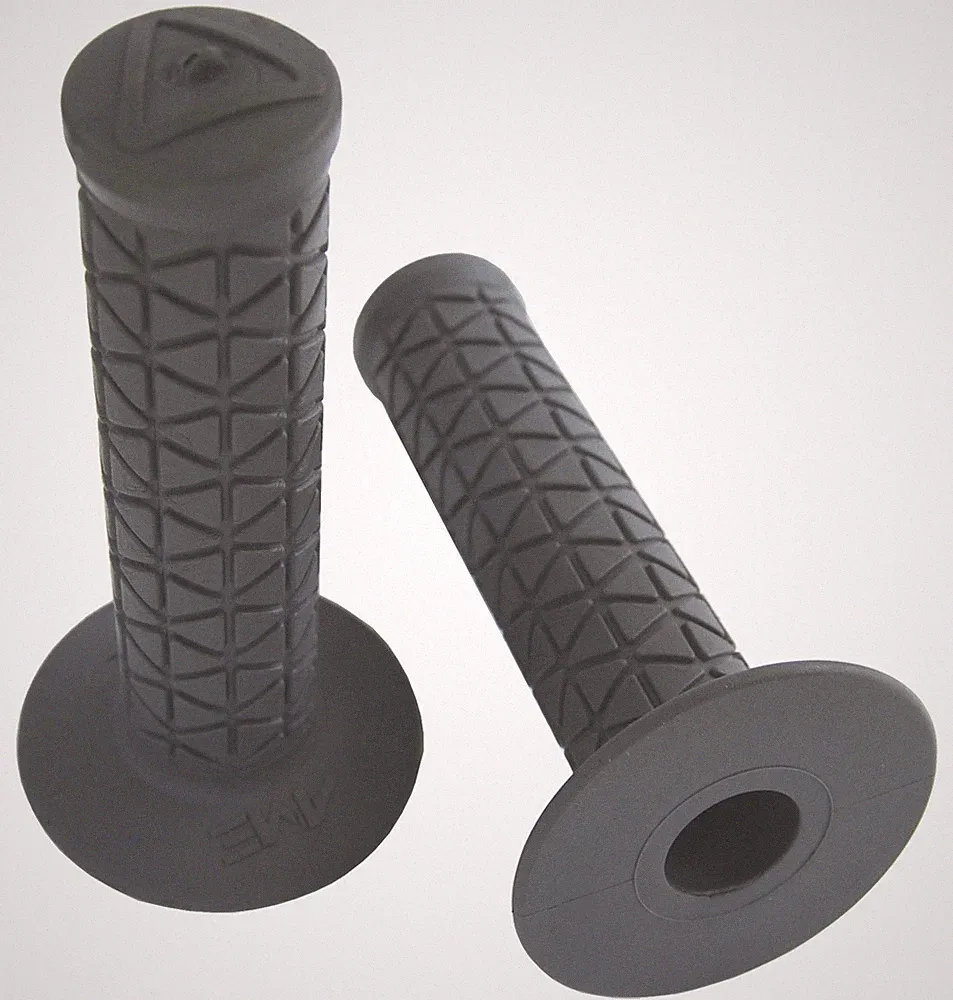 AME old school BMX bicycle grips - TRI - GRAY GREY