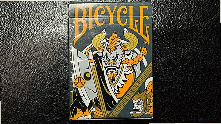 Bicycle Bull Demon King (Demolition Grey) Playing Cards