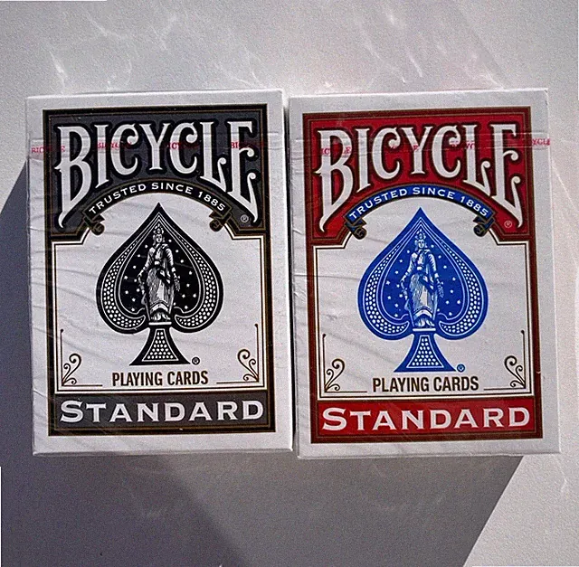Bicycle Gray and Red Deck of Playing Cards New Sealed