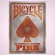 Bicycle Playing Cards Fire Grey