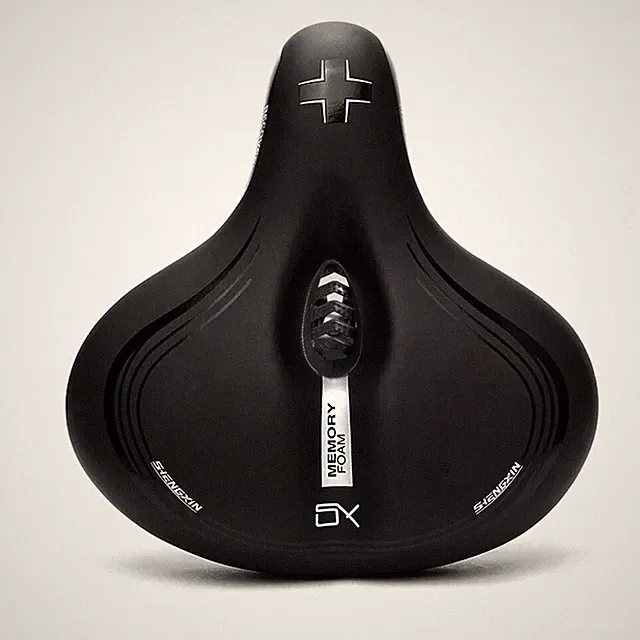 Bike Seat Comfort Bike Saddle Hollow，Mountain Bike Soft Wide Bike Seat Cushion