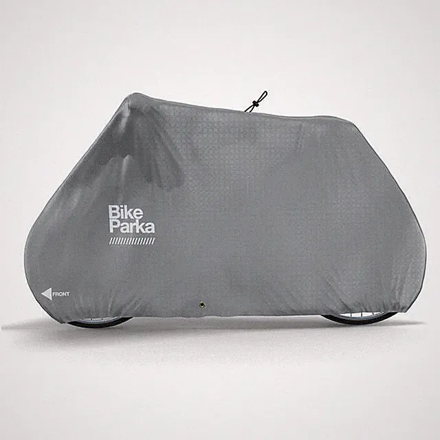 BikeParka Stash Bike Cover - Waterproof, Durable, Outdoor & Indoor Protection