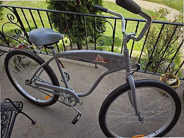 Coors Light Beach Cruiser Bicycle Extremely RARE Limited Edition