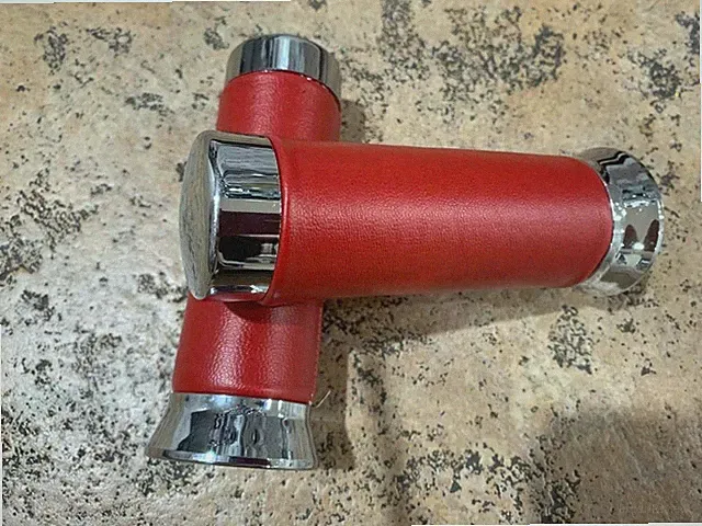 Custom Bicycle Grips Vinyl Red Cruiser Bikes