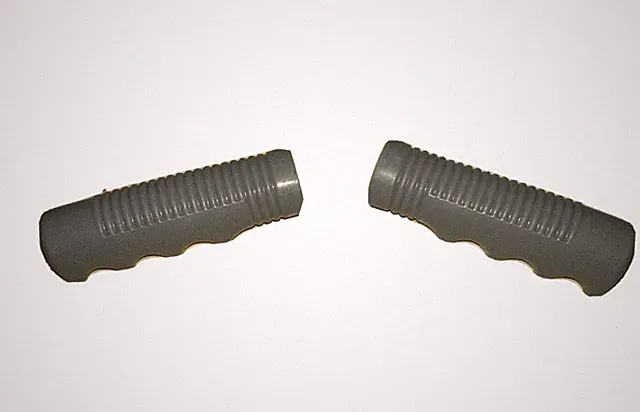 Hunt Wilde FG Flexon Stingray Bicycle Tricycle bike grips 7/8" Gray Vintage