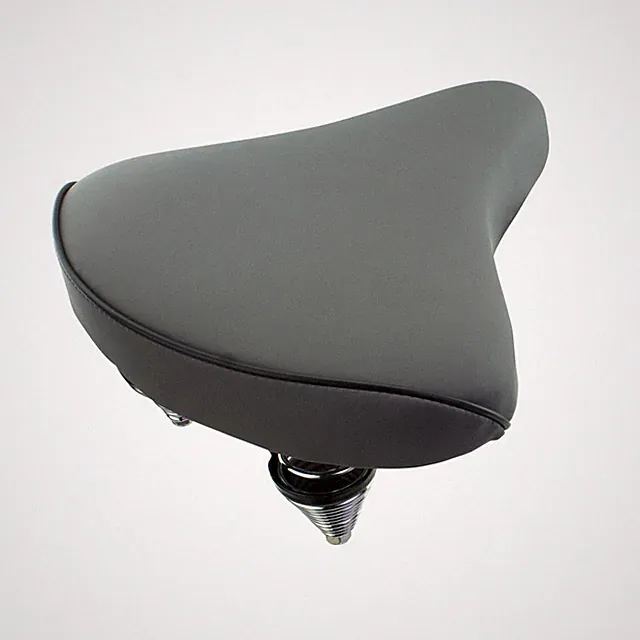 NEW! Standard Vinyl Beach Cruiser Large Saddle Bicycle Seat 209 Bike Seat Gray