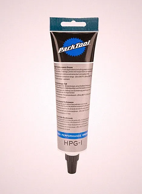 Park Tool HPG-1 High Performance Grease – 4 oz Tube Gray