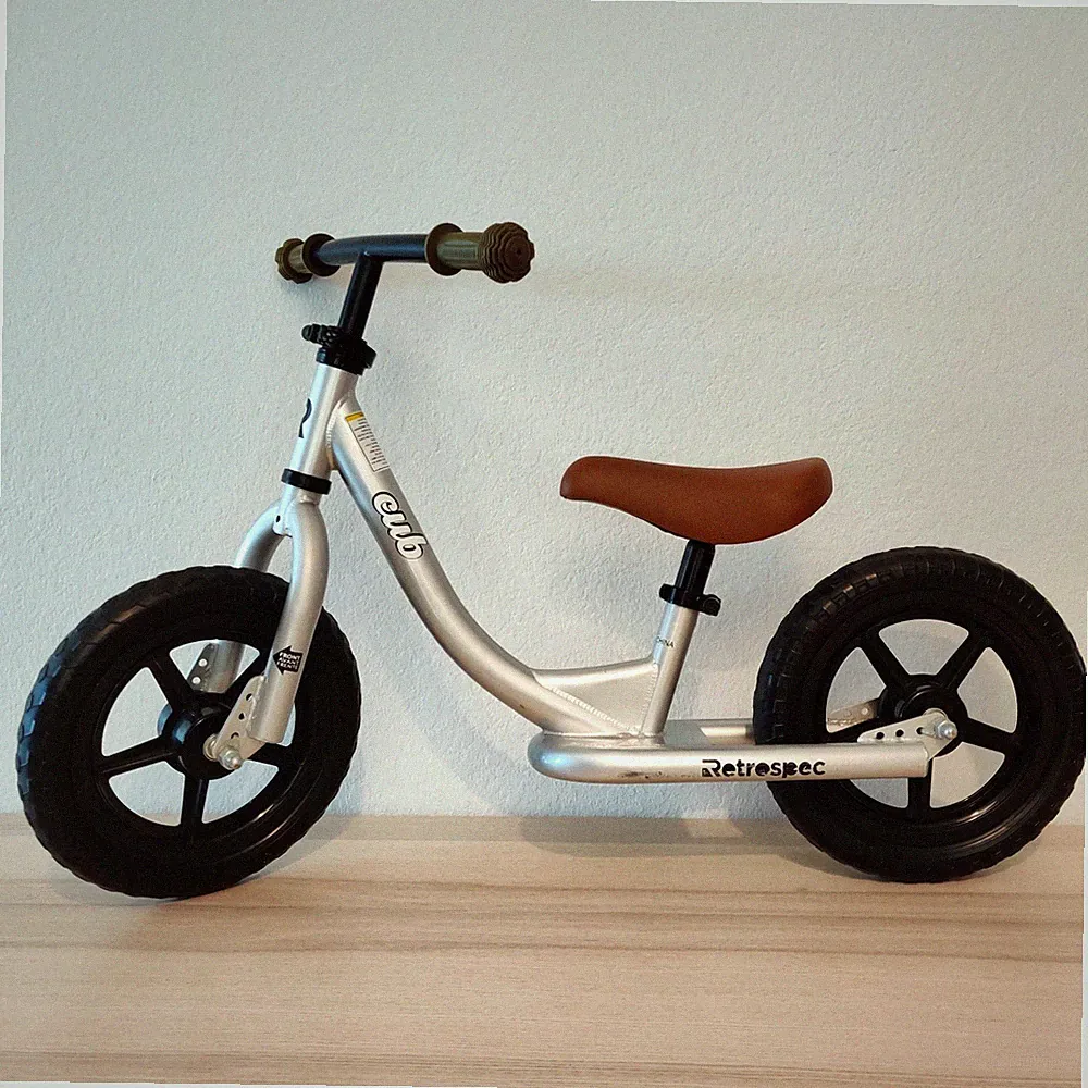 Retrospec Cub Toddler 12" Balance Bike No Pedals Beginner Kids Bicycle Ages 3-5