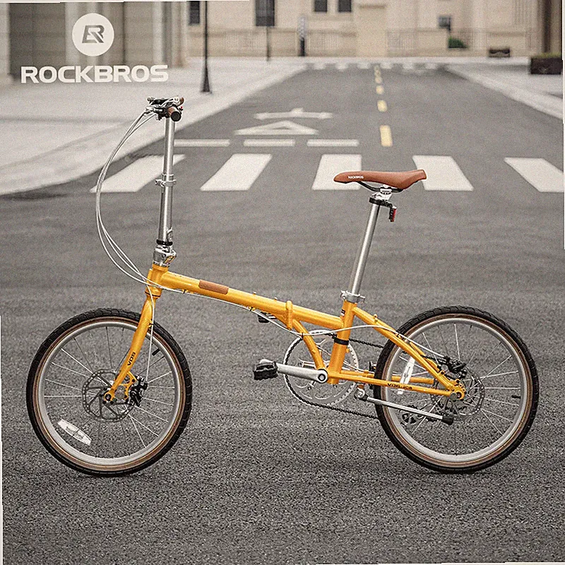 ROCKBROS 20 inch Folding Bike City Bike 8-speed 11-32T Adjust Stem Light Weight