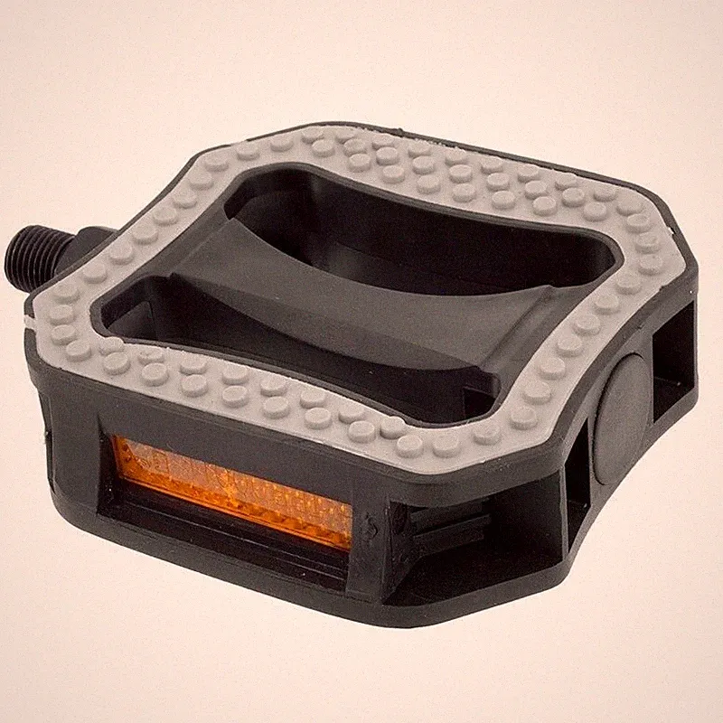 SUNLITE Comfort Grip ABS 1/2" Black/Grey Bicycle Pedals