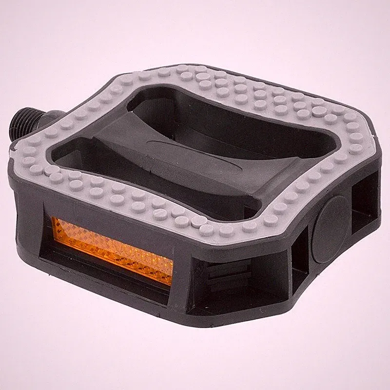 SUNLITE Comfort Grip ABS 9/16" Black/Grey Bicycle Pedals