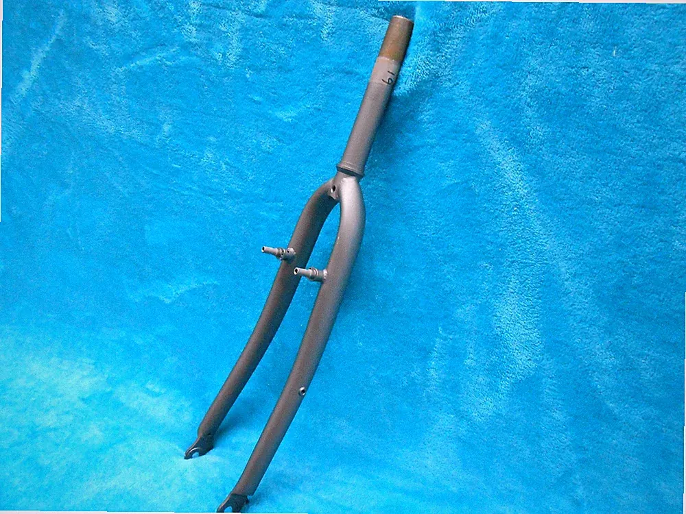 Touring Bicycle Gray Fork 700c V-Brake Trekking Cyclocross City Bike 1"-1/8 NEW
