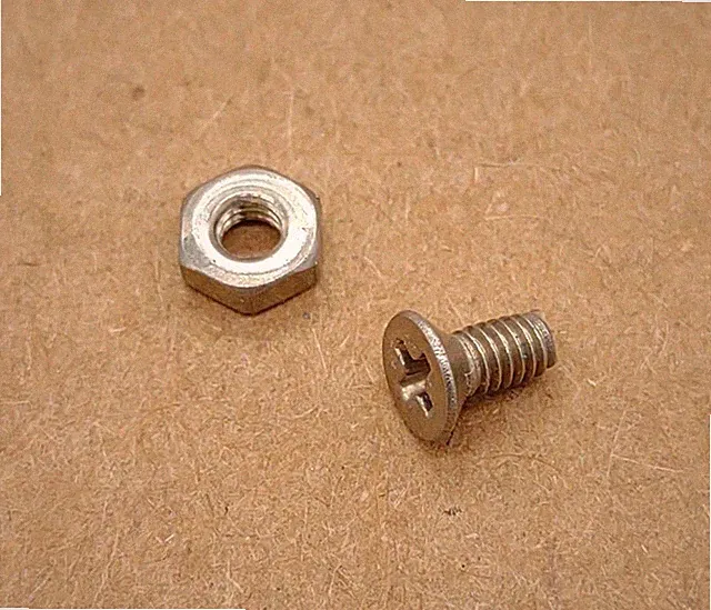 Vintage Bike Speed Play Grease Port Bolt And Nut NOS