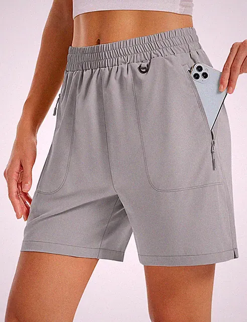 Women's 5" Hiking Shorts Quick Dry UPF 50+ Lightweight Athletic Casual Shorts US