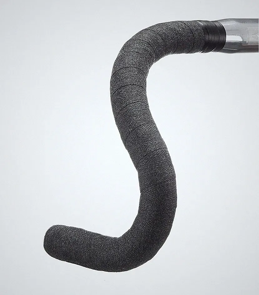 Woven Dark Grey Road Touring Bicycle Bike BTP Handlebar Tape