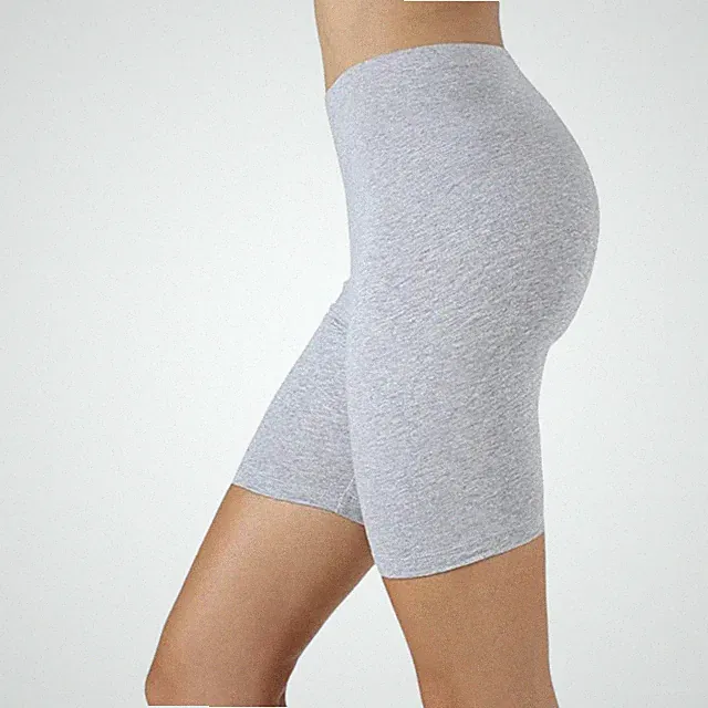 Zenana Women's Biker Shorts Jersey Cotton Pull On